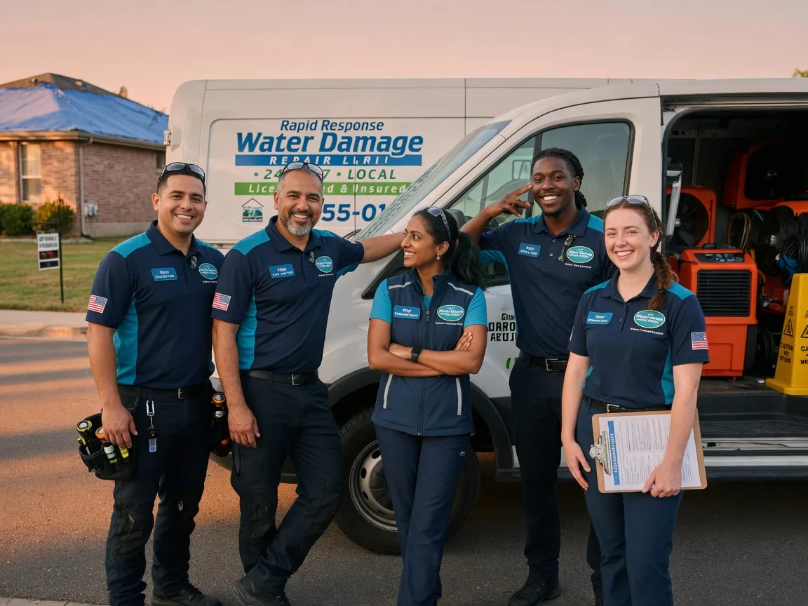 Water Damage Restoration company in Trinity, TX